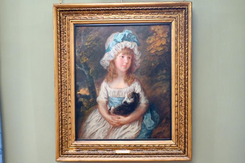 Thomas Gainsborough (1748–1788), Miss Brummell (traditionell identifiziert als), London, Kenwood House, Raum 9, um 1781–1782