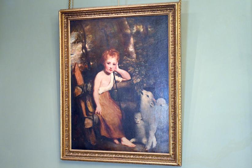 Joshua Reynolds (1754–1789), Die junge Schäferin, London, Kenwood House, Raum 9, um 1770–1780, Bild 1/2