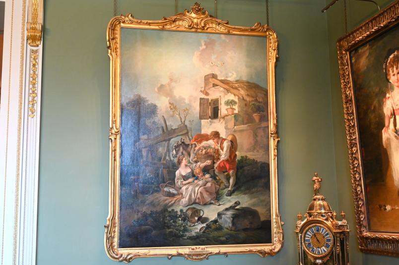 François Boucher (1728–1800), Der Warenaustausch, London, Kenwood House, Raum 12, 1768, Bild 1/2
