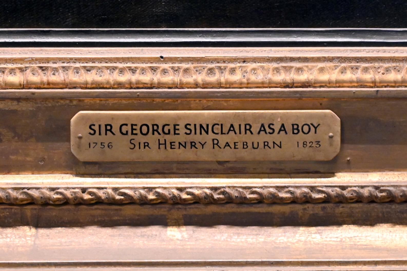 Henry Raeburn (1776–1820), Sir George Sinclair aus Ulbster (1790–1868), als Kind, London, Kenwood House, Raum 12, um 1796–1797, Bild 2/2