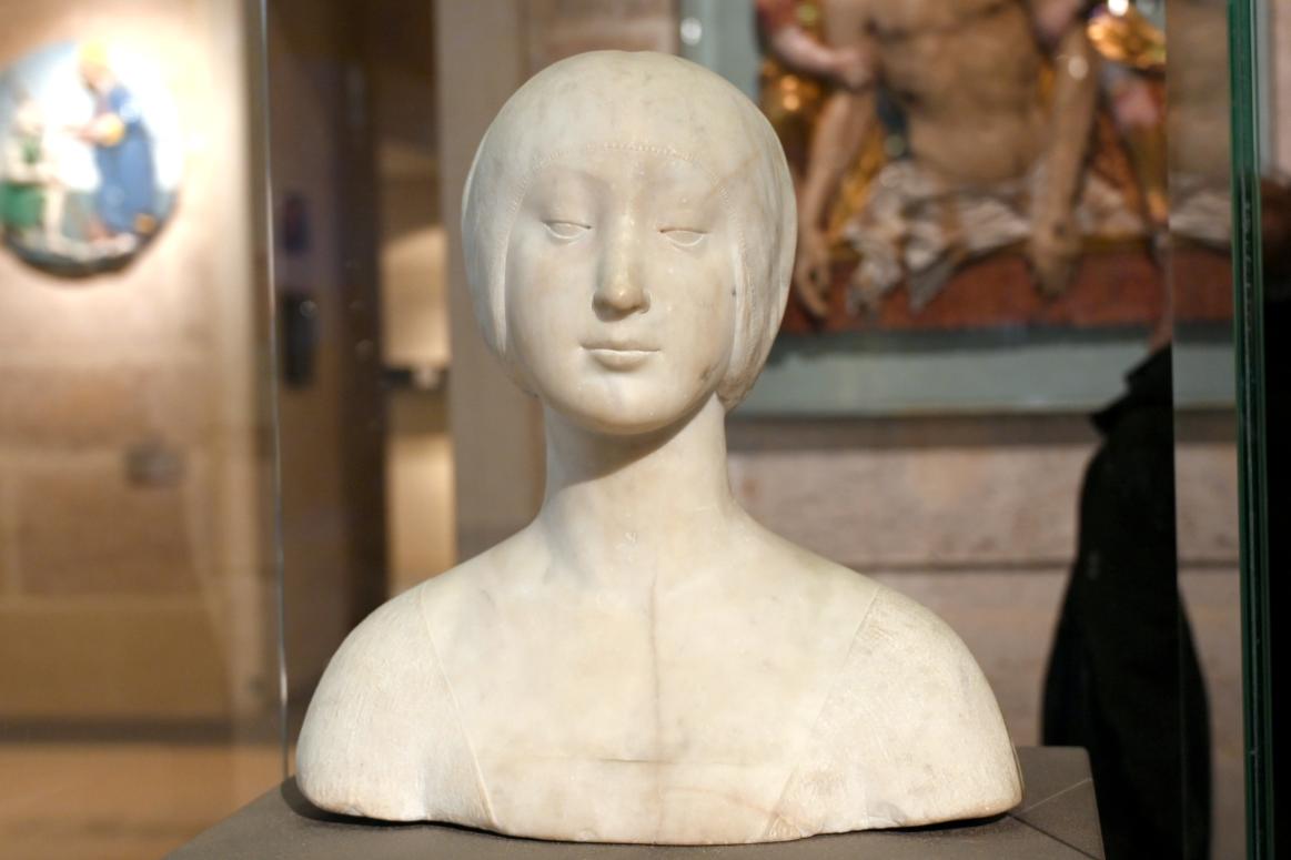 Francesco Laurana (1468–1475), Büste einer jungen Frau, Paris, Musée du Louvre, Saal 160, Undatiert, Bild 1/5