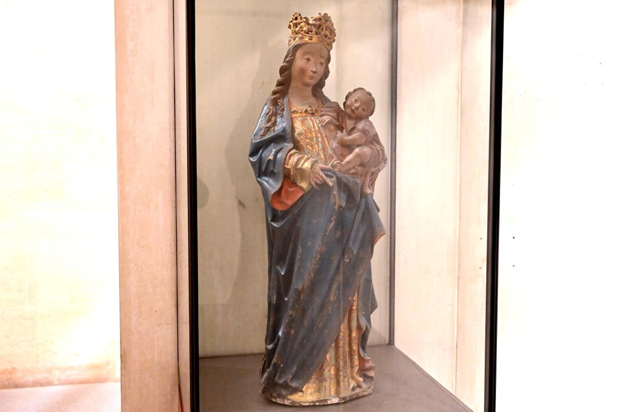 Maria mit Kind, Paris, Musée du Louvre, Saal 164, 2. Hälfte 15. Jhd., Bild 1/5