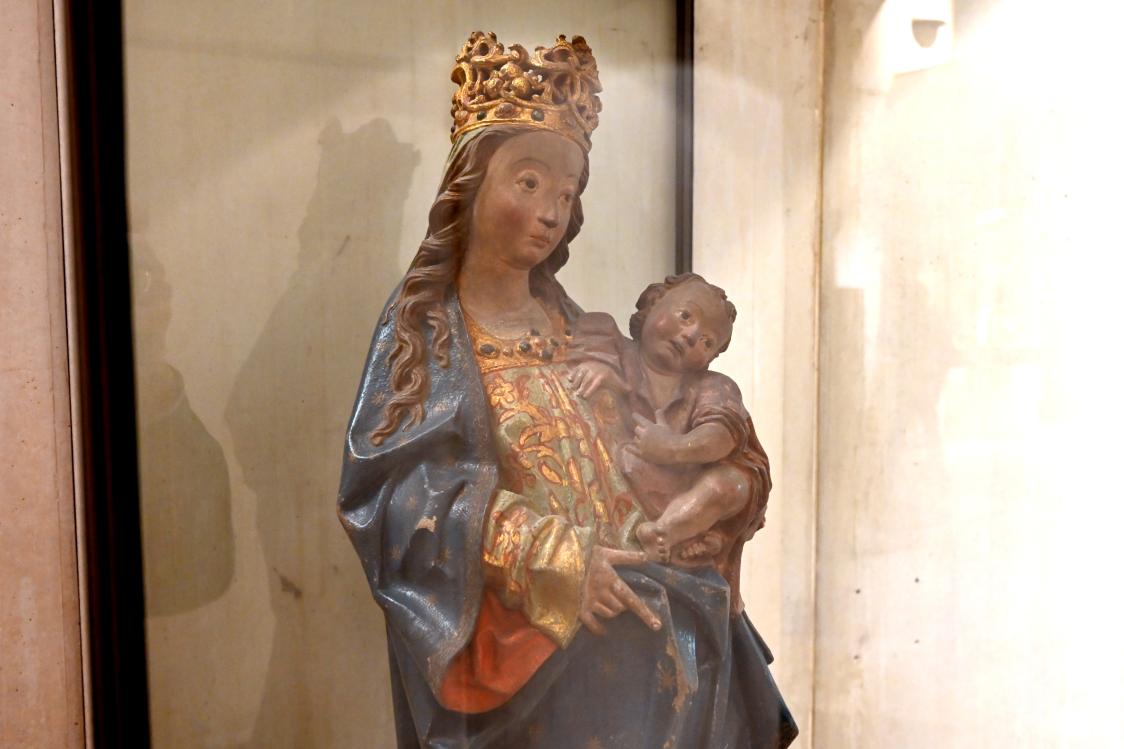 Maria mit Kind, Paris, Musée du Louvre, Saal 164, 2. Hälfte 15. Jhd., Bild 4/5