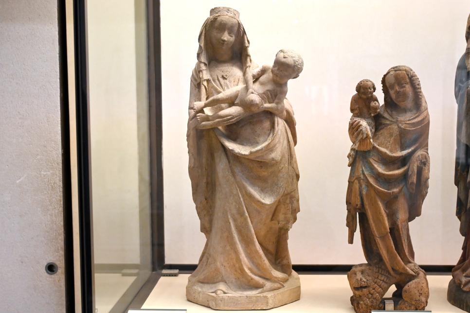 Maria mit Kind, Paris, Musée du Louvre, Saal 166, um 1415–1420, Bild 1/2