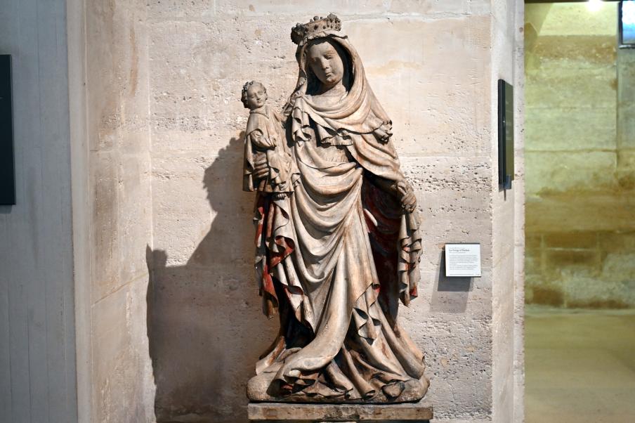 Maria mit Kind, Paris, Musée du Louvre, Saal 166, um 1430, Bild 1/3