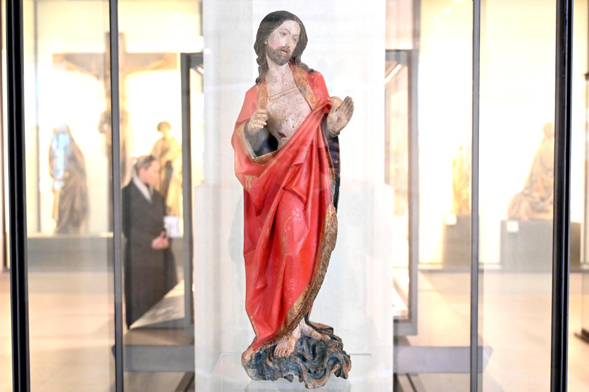 Himmelfahrtschristus, Paris, Musée du Louvre, Saal 169, um 1500