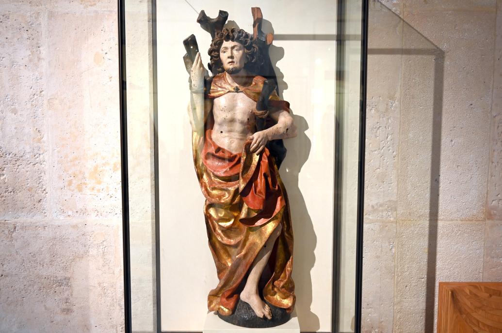 Heiliger Sebastian, Paris, Musée du Louvre, Saal 169, Beginn 16. Jhd., Bild 1/4