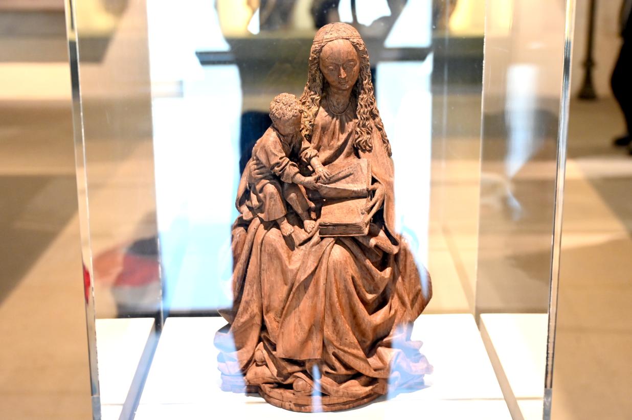 Thronende Maria mit Kind, Paris, Musée du Louvre, Saal 169, um 1490–1500