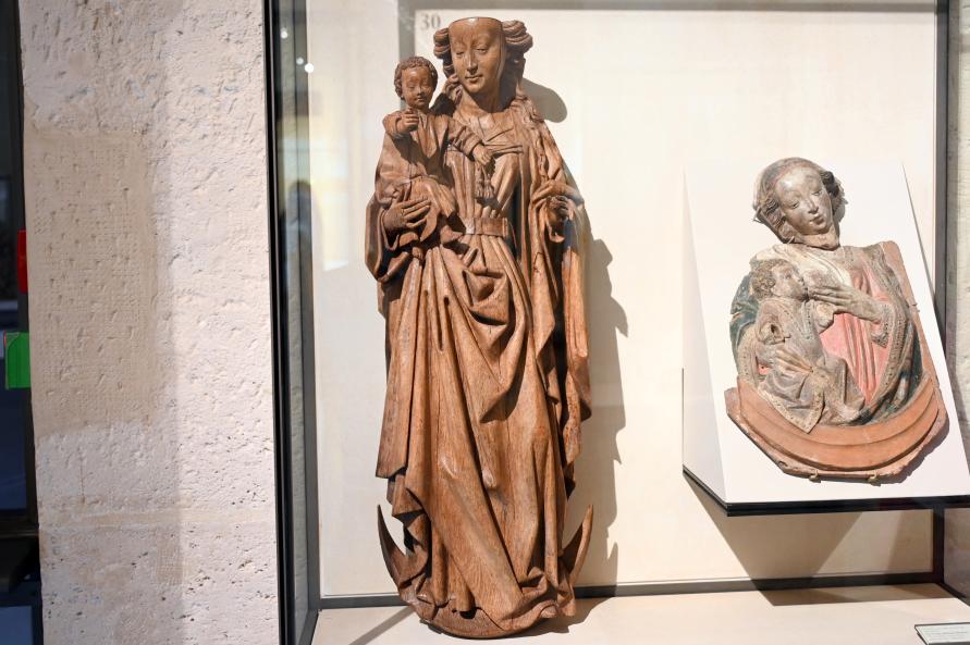Maria mit Kind, Paris, Musée du Louvre, Saal 169, 2. Hälfte 15. Jhd., Bild 1/2