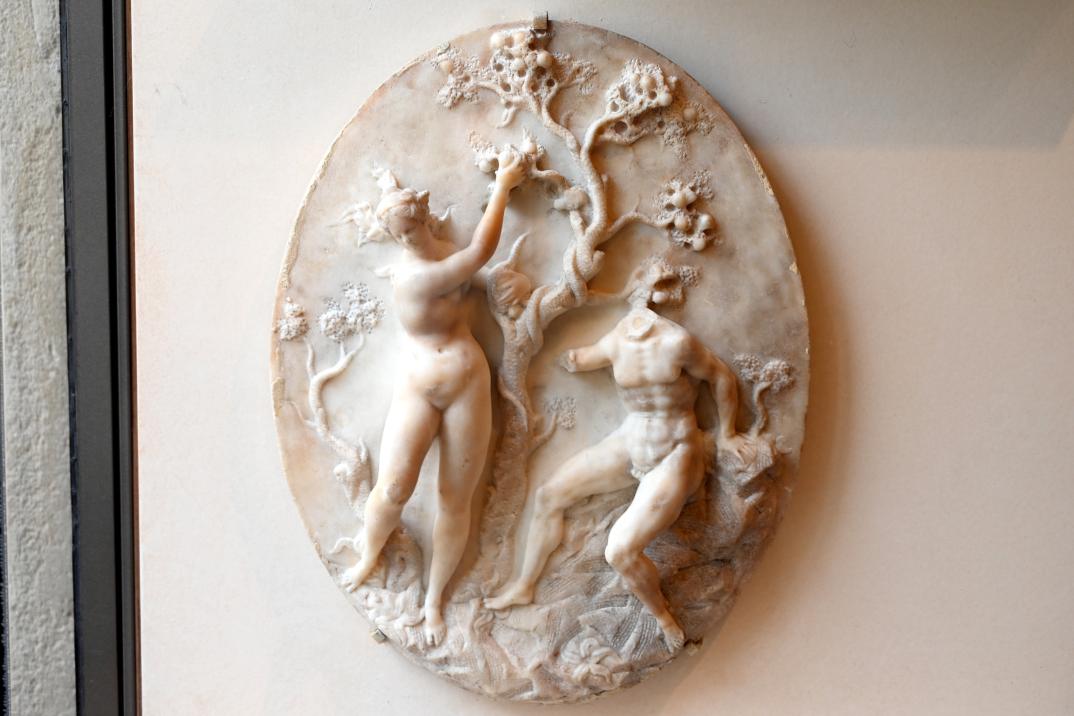 Adam und Eva, Paris, Musée du Louvre, Saal 169, 16. Jhd., Bild 1/2