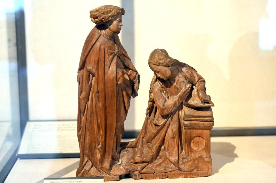 Mariä Verkündigung, Paris, Musée du Louvre, Saal 169, um 1515–1530, Bild 1/2