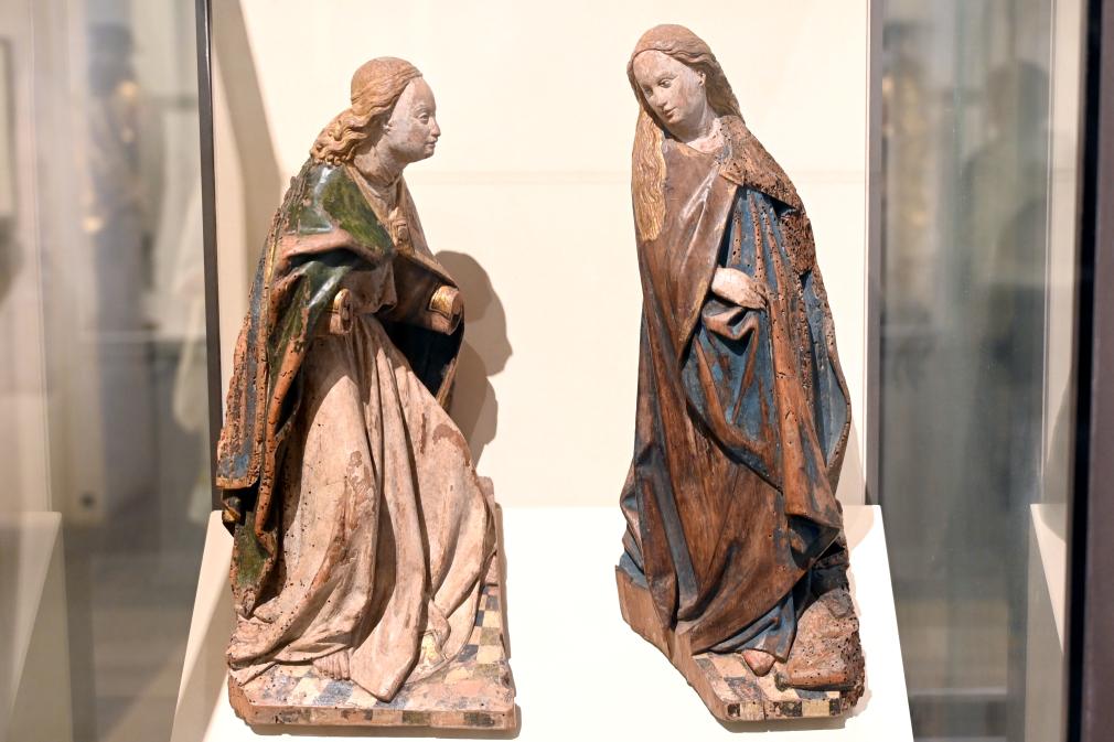 Mariä Verkündigung, Paris, Musée du Louvre, Saal 169, um 1470–1480