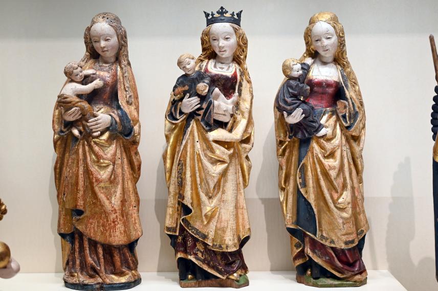 Maria mit Kind, Paris, Musée du Louvre, Saal 169, um 1500, Bild 1/2