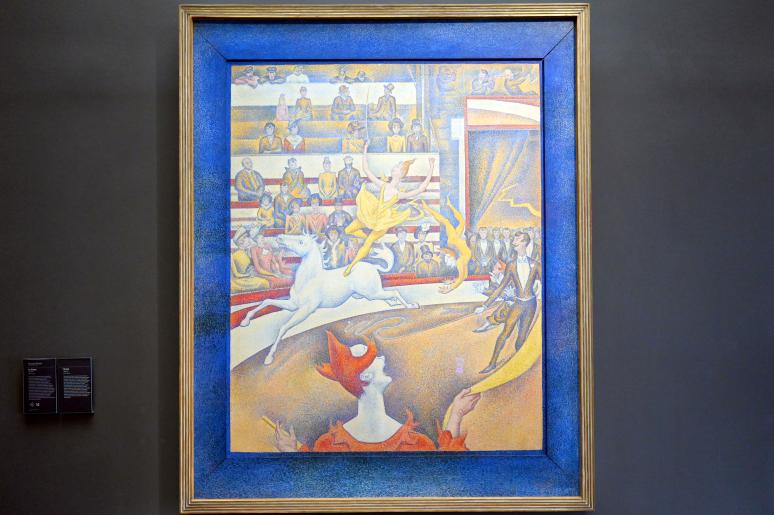 Georges Seurat (1879–1891), Zirkus, Paris, Musée d’Orsay, 1890–1891, Bild 1/2