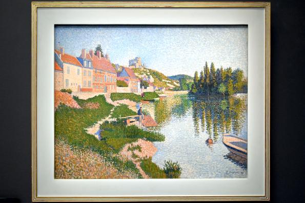 Paul Signac (1883–1933), Les Andelys (La Berge), Paris, Musée d’Orsay, 1886