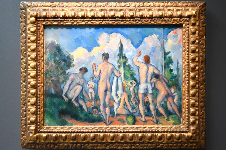 Paul Cézanne (1866–1906), Badegäste, Paris, Musée d’Orsay, um 1890