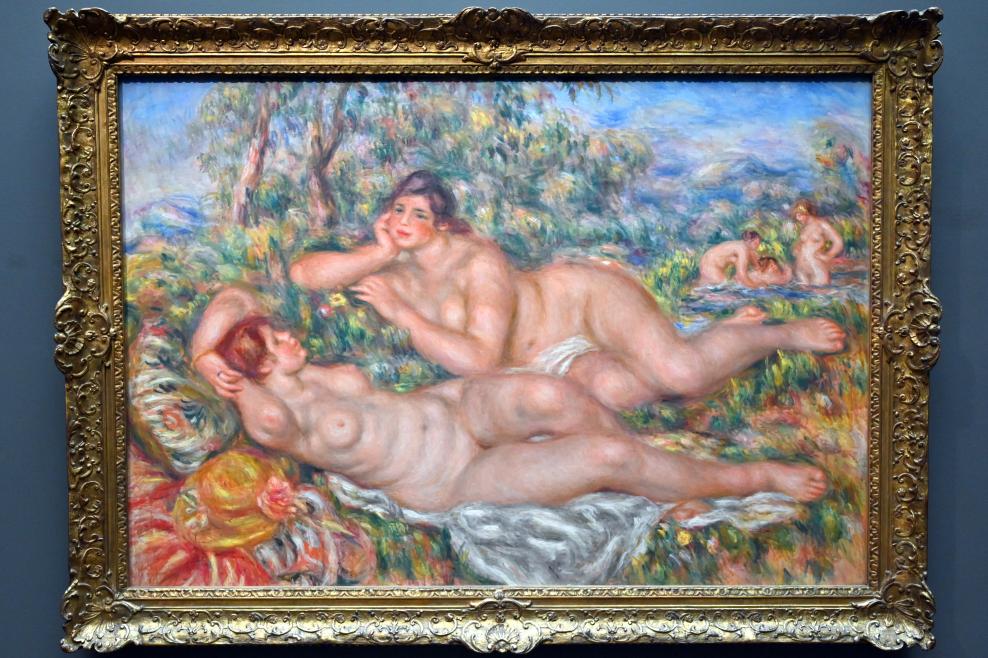 Auguste Renoir (Pierre-Auguste Renoir) (1866–1918), Die Badenden, Paris, Musée d’Orsay, 1918–1919, Bild 1/2
