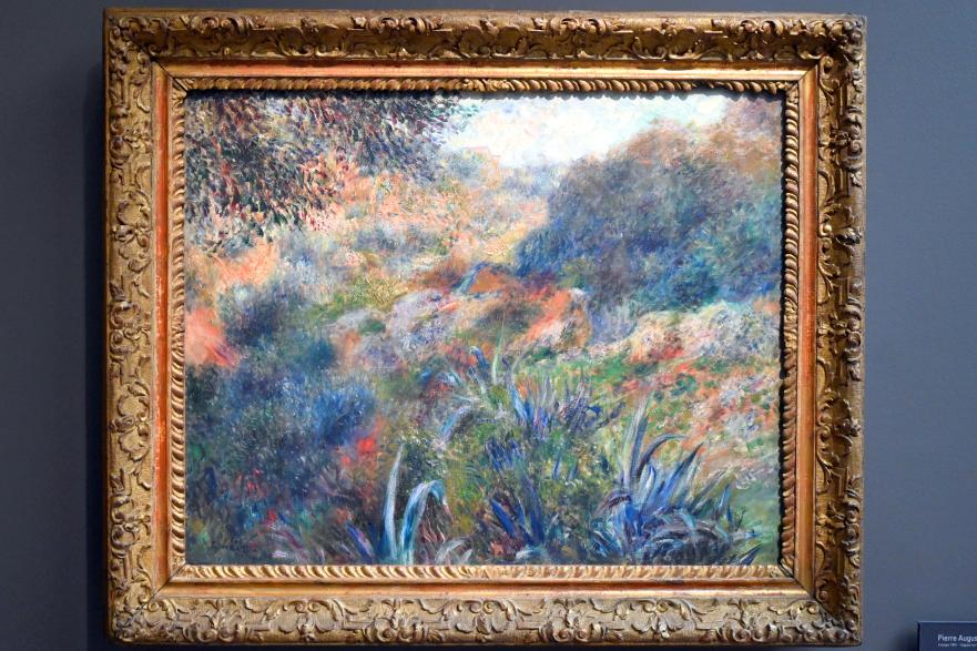 Auguste Renoir (Pierre-Auguste Renoir) (1866–1918), Algerische Landschaft (Ravin de la femme sauvage), Paris, Musée d’Orsay, 1881, Bild 1/2