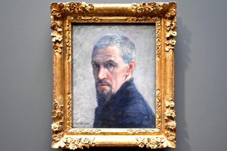 Gustave Caillebotte (1875–1893), Selbstporträt, Paris, Musée d’Orsay, um 1892, Bild 1/2