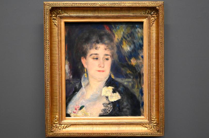 Auguste Renoir (Pierre-Auguste Renoir) (1866–1918), Madame Georges Charpentier, Paris, Musée d’Orsay, 1876–1877