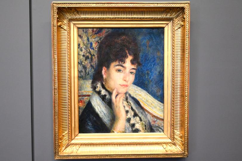 Auguste Renoir (Pierre-Auguste Renoir) (1866–1918), Madame Alphonse Daudet, Paris, Musée d’Orsay, 1876, Bild 1/2