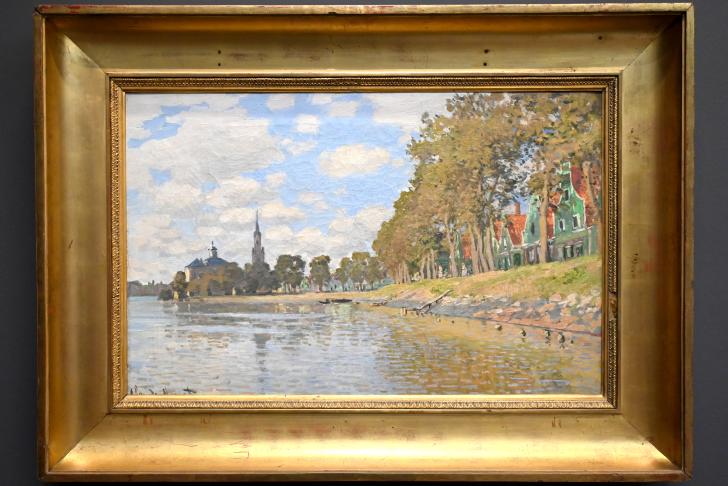 Claude Monet (1864–1925), Zaandam (Kanal in Holland), Paris, Musée d’Orsay, 1871, Bild 1/2
