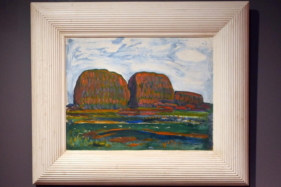 Piet Mondrian (1908–1942), Heuhaufen III, Paris, Musée d’Orsay, um 1908, Bild 1/2