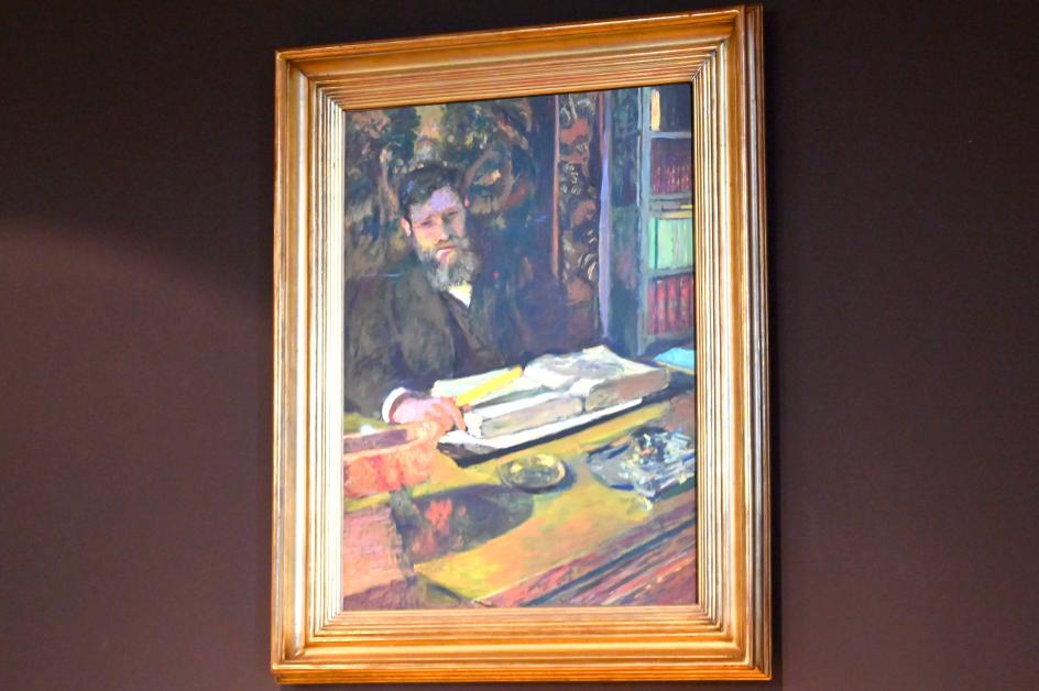 Édouard Vuillard (1889–1939), Porträt des Arthur Fontaine, Paris, Musée d’Orsay, um 1901, Bild 1/2