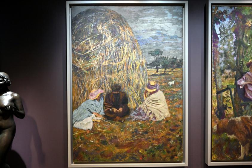 Édouard Vuillard (1889–1939), Der Heuhaufen, Paris, Musée d’Orsay, 1907–1908, Bild 1/3