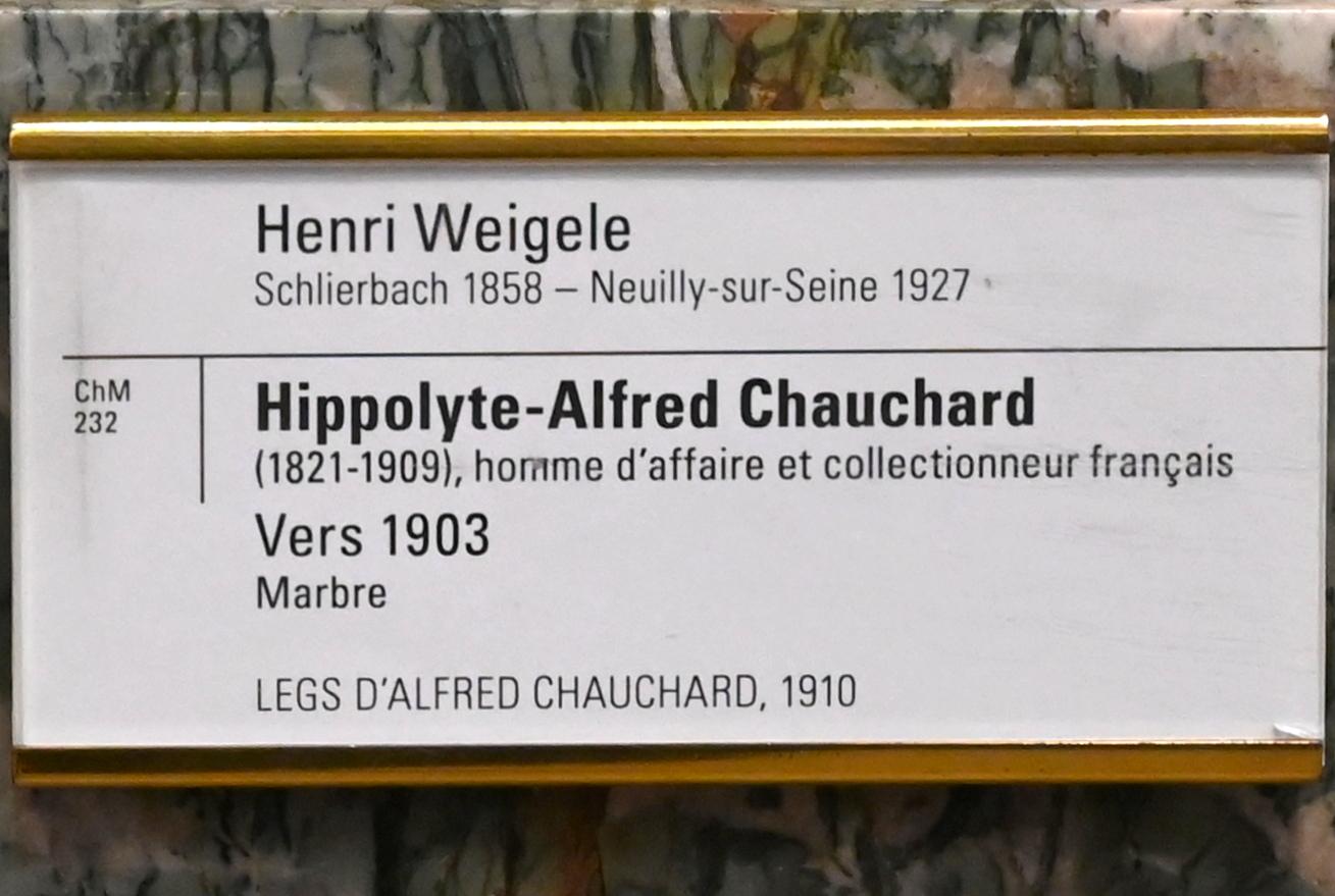 Henri Weigele (1903), Hippolyte-Alfred Chauchard, Paris, Musée d’Orsay, 1903, Bild 3/3