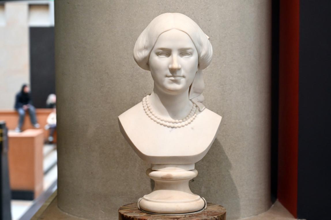 Pierre-Jules Cavelier (1849–1861), Madame Jules Cavelier, Paris, Musée d’Orsay, 1852, Bild 1/2