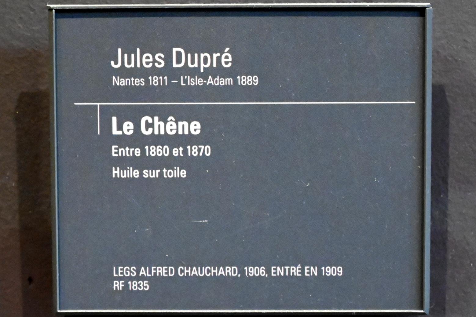 Jules Dupré (1836–1865), Die Eiche, Paris, Musée d’Orsay, 1860–1870, Bild 2/2