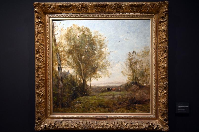 Jean-Baptiste Camille Corot (1823–1874), Kuhhirte am Morgen, Paris, Musée d’Orsay, 1865–1870