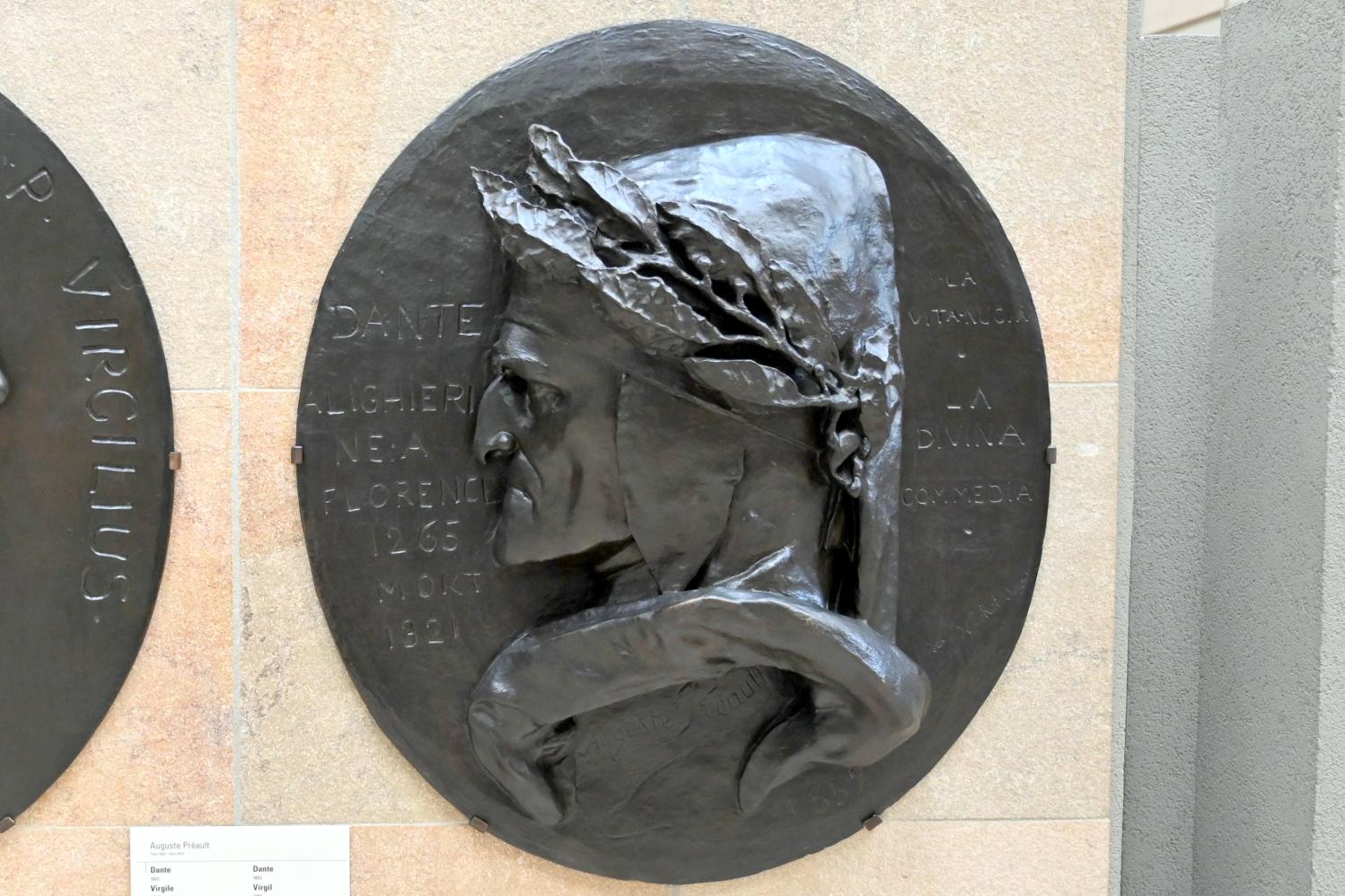 Antoine-Augustin Préault (1852–1853), Dante, Paris, Musée d’Orsay, 1852, Bild 1/2