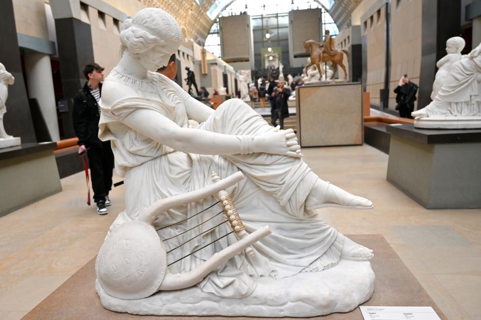 James Pradier (1852), Sappho, Paris, Musée d’Orsay, 1852