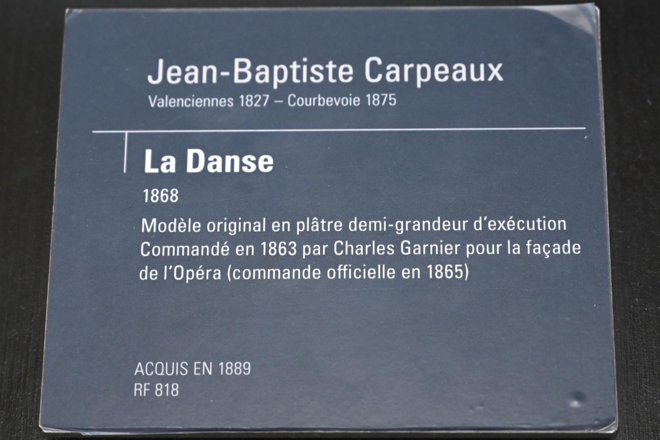 Jean-Baptiste Carpeaux (1859–1873), Der Tanz, Paris, Opéra Garnier, jetzt Paris, Musée d’Orsay, 1868, Bild 3/3