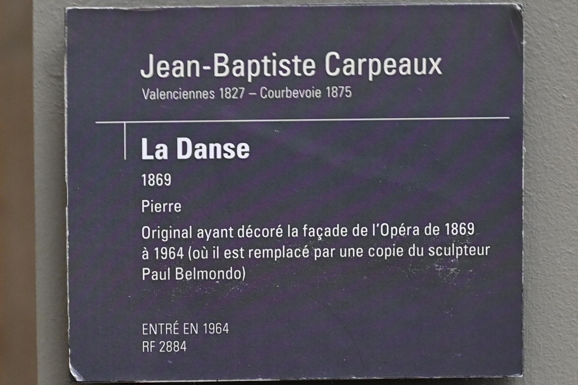 Jean-Baptiste Carpeaux (1859–1873), Der Tanz, Paris, Opéra Garnier, jetzt Paris, Musée d’Orsay, 1869, Bild 3/3