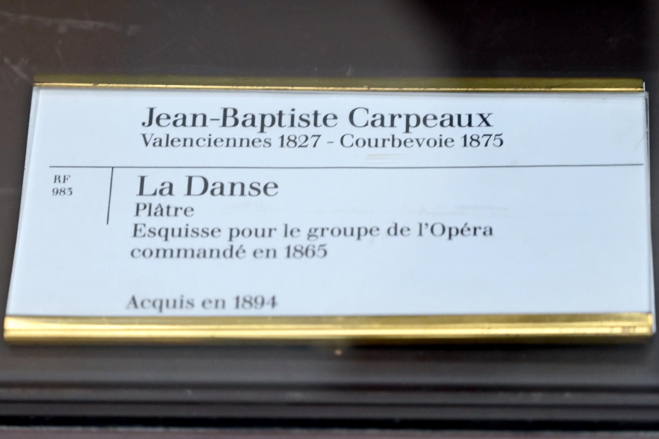 Jean-Baptiste Carpeaux (1859–1873), Der Tanz (Bozzetto), Paris, Opéra Garnier, jetzt Paris, Musée d’Orsay, nach 1865, Bild 2/2