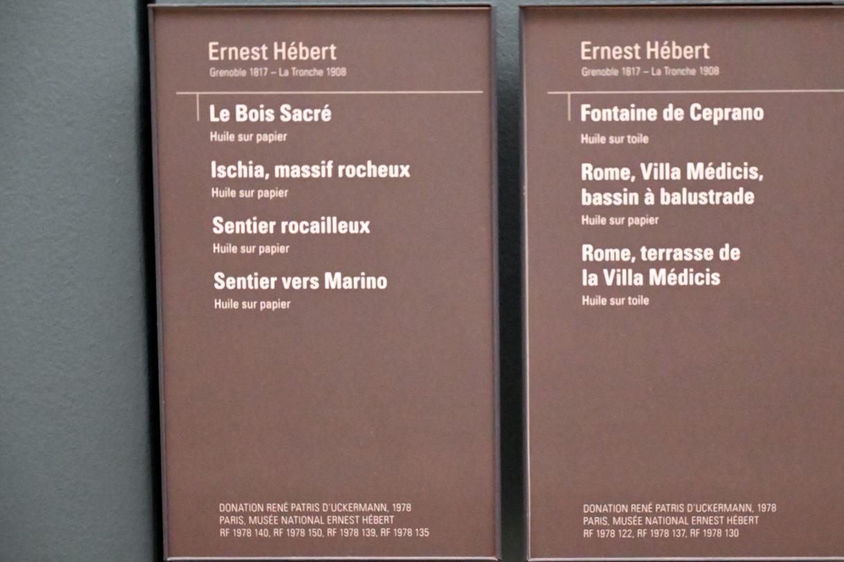Ernest Hébert (1848–1880), Weg nach Marino, Paris, Musée d’Orsay, Undatiert, Bild 2/2