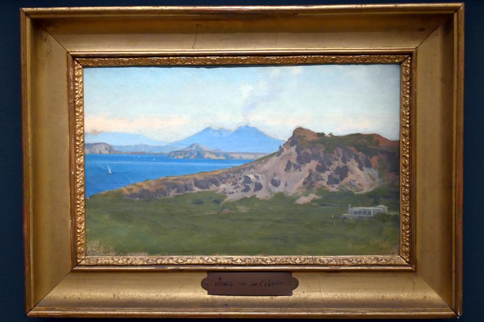 Ernest Hébert (1848–1880), Blick auf den Vesuv von Ischia, Paris, Musée d’Orsay, Undatiert, Bild 1/2