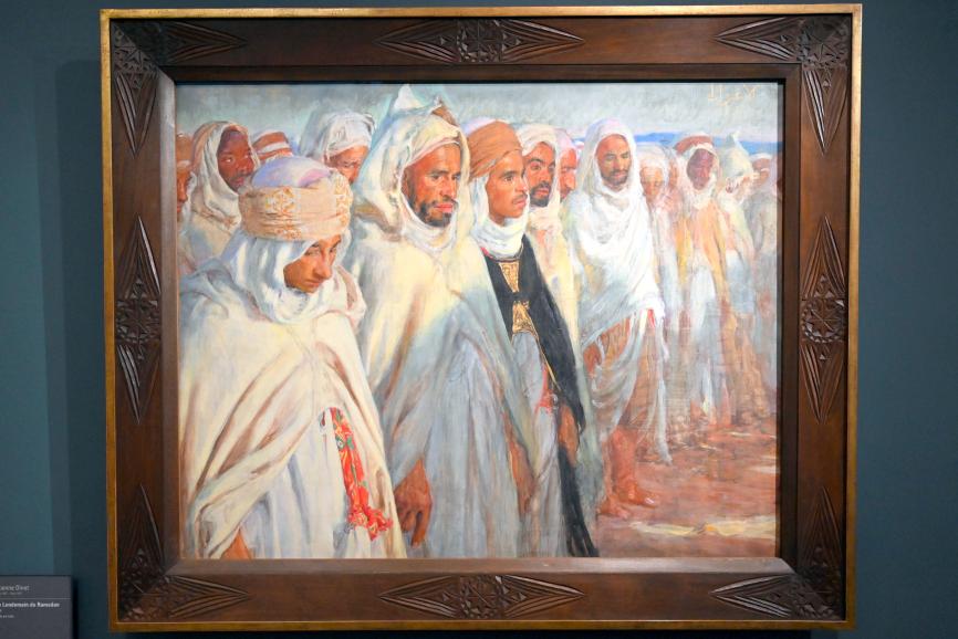 Étienne Dinet (1895–1900), Der Tag nach Ramadan, Paris, Musée d’Orsay, 1895, Bild 1/2
