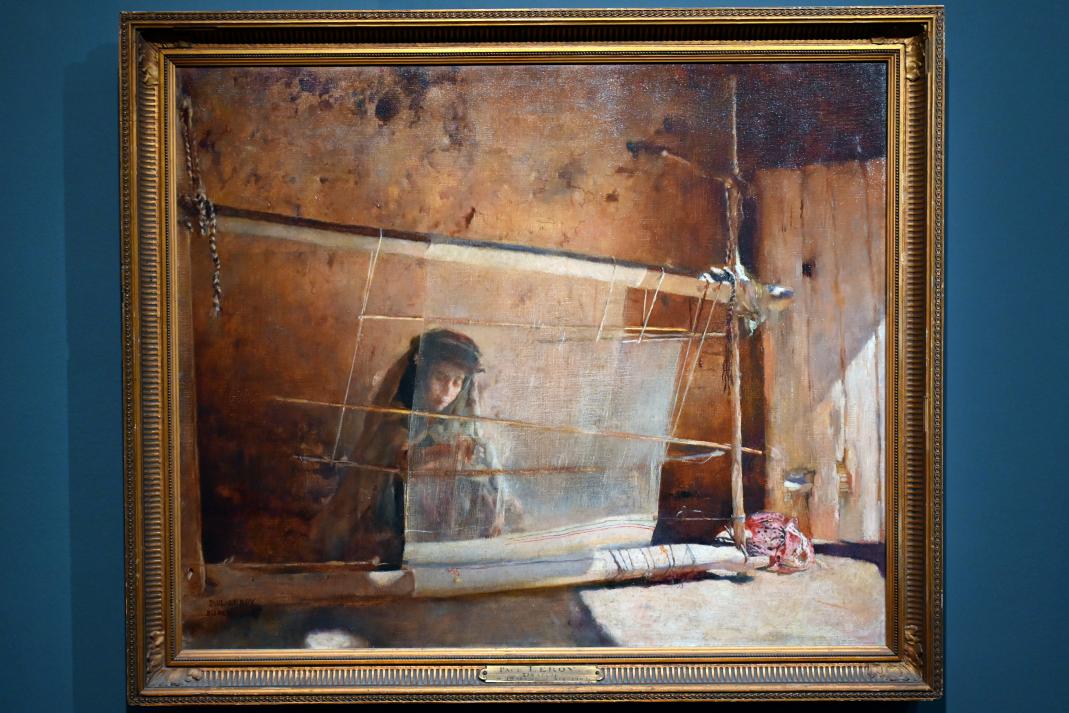 Paul Leroy (1889), Weber in Biskra, Paris, Musée d’Orsay, um 1889, Bild 1/2