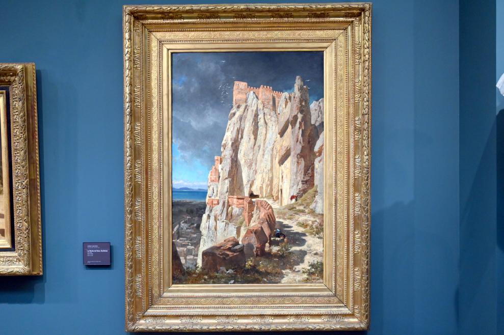 Jules Laurens (1879), Der Felsen von Vann (Kurdistan), Paris, Musée d’Orsay, vor 1880, Bild 1/2