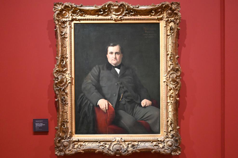 Hippolyte Flandrin (1842–1863), Porträt des Napoléon Joseph Charles Paul Bonaparte, Paris, Musée d’Orsay, 1860, Bild 1/2