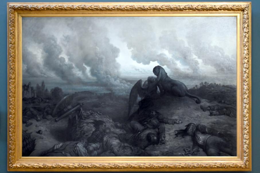 Gustave Doré (1869–1878), Das Rätsel, Paris, Musée d’Orsay, 1871, Bild 1/2