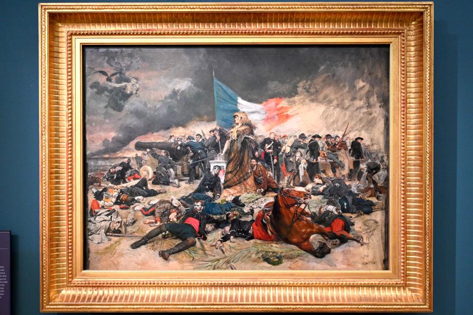 Ernest Meissonier (1849–1889), Die Belagerung von Paris, Paris, Musée d’Orsay, 1871–1884, Bild 1/2