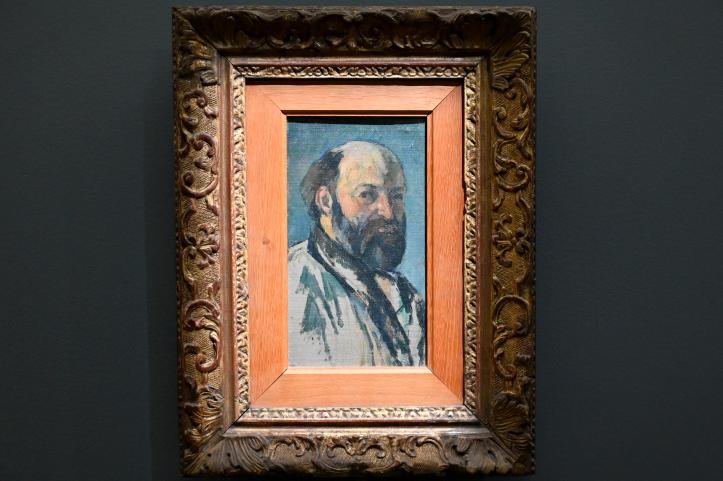 Paul Cézanne (1866–1906), Selbstporträt, Paris, Musée d’Orsay, um 1877, Bild 1/2
