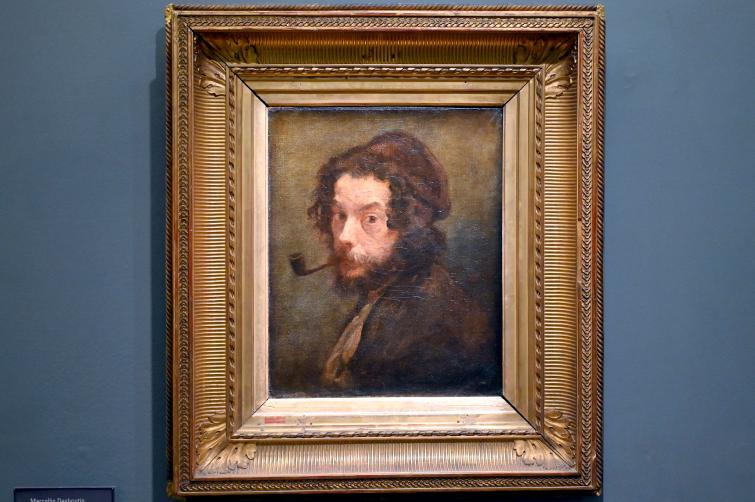 Marcellin Desboutin (Undatiert), Selbstporträt (Mann mit Pfeife), Paris, Musée d’Orsay, Undatiert, Bild 1/2