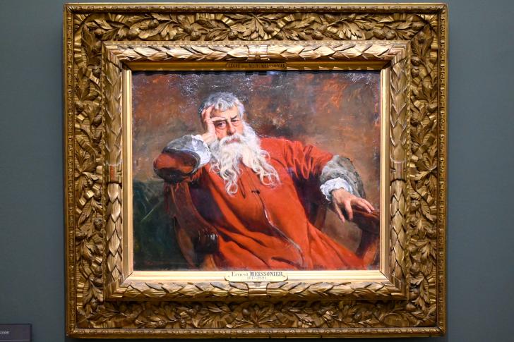 Ernest Meissonier (1849–1889), Selbstporträt, Paris, Musée d’Orsay, 1889, Bild 1/2