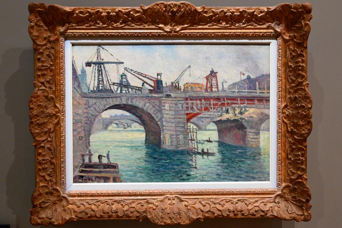 Maximilien Luce (1887–1930), Pont Notre-Dame, Paris, Musée d’Orsay, um 1912, Bild 1/2